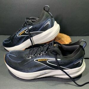 Brooks Glycerin 22 Men’s Black Running Walking Sneakers Shoe Size- 12